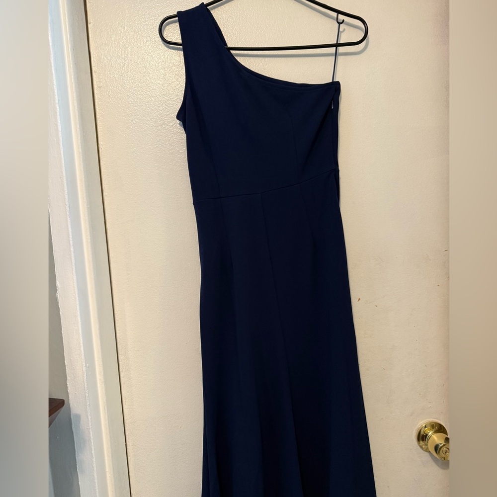 WOOSEA Women’s One Shoulder Sleeveless Bodycon Mermaid Evening Cocktail Dress - Picture 6 of 7